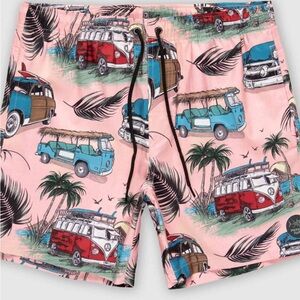 Psycho Tuna Classic Surf Life Swim Shorts | Small | NWT